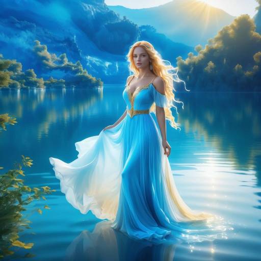 Enchanting Lake Nymph in VFX Art