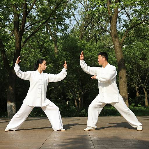Tai Chi Duo on Forest Platform