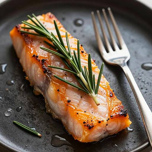 Grilled Fish Fillet with Rosemary