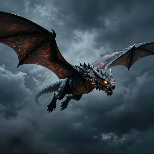 1982 Dark Fantasy Wyvern Flight