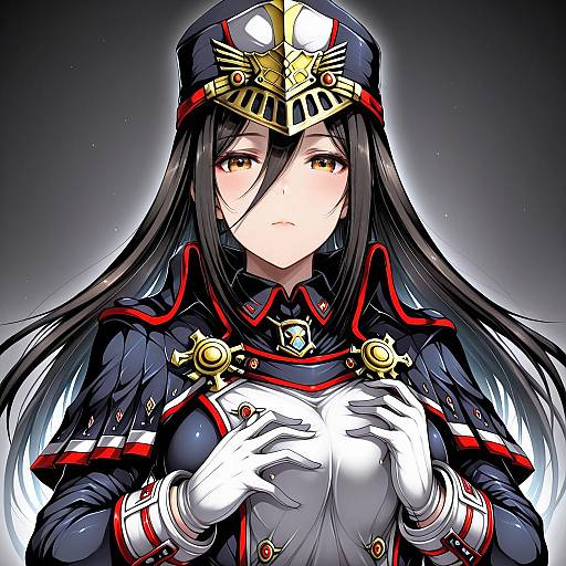 Illustration of Morag ladair (xenoblade), xenoblade chronicles (series) in the style of Tsukasawa takamatsu