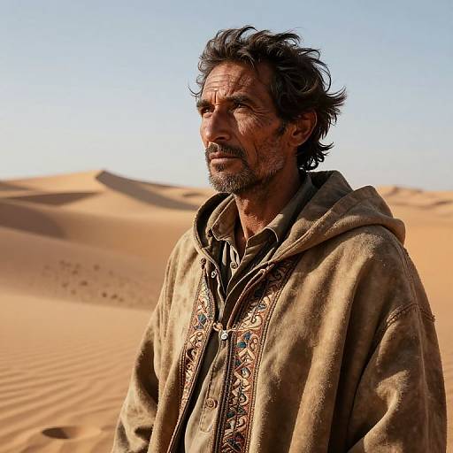 Dominant Desert Traveler Portrait