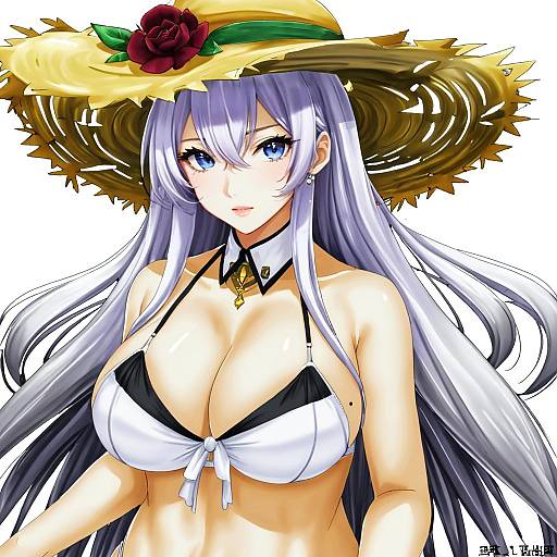 Illustration of Algerie (azur lane), azur lane in the style of Anti (untea9)