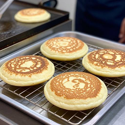 Fresh Moroccan Meloui Pancakes Scene