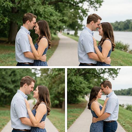 Intimate Engagement Photos in Nature