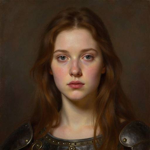 High-Detail Fantasy Irish Knight Portrait