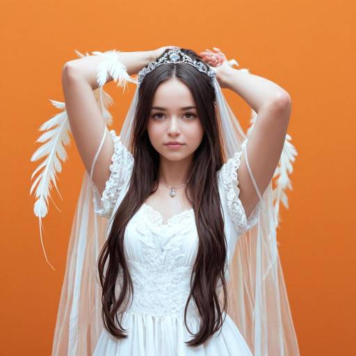 Ethereal Figure in Mystical Gown Ethereal Figure in Mystical Gown