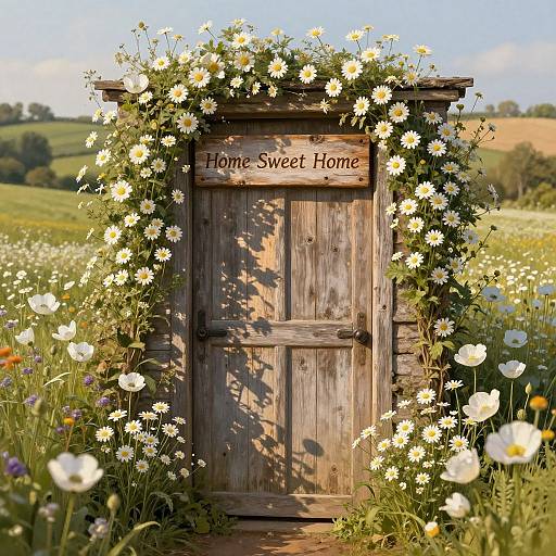 Rustic Cottage in Golden Countryside
