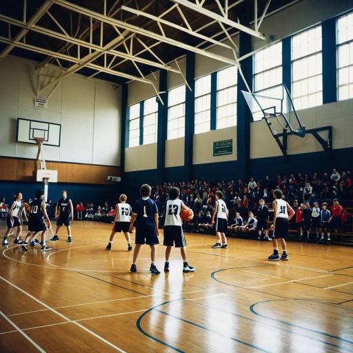 Dynamic Gymnasium Scene with Rembrandt Influence