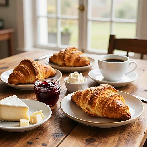 Sumptuous Cozy Rustic Breakfast Spread