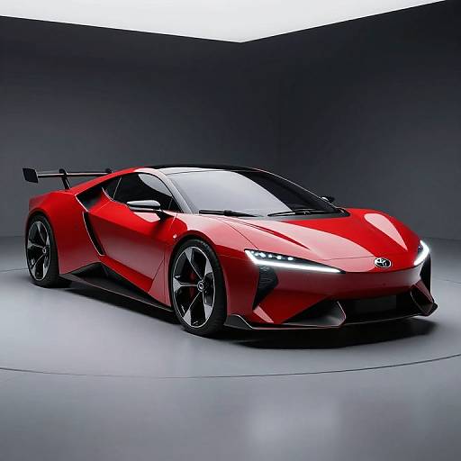 Futuristic Toyota 3D Concept Car