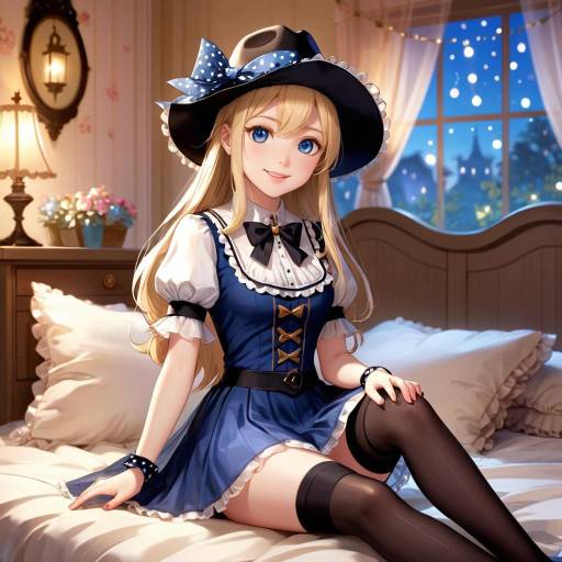 Whimsical Cowboy Shot of Abigail Williams