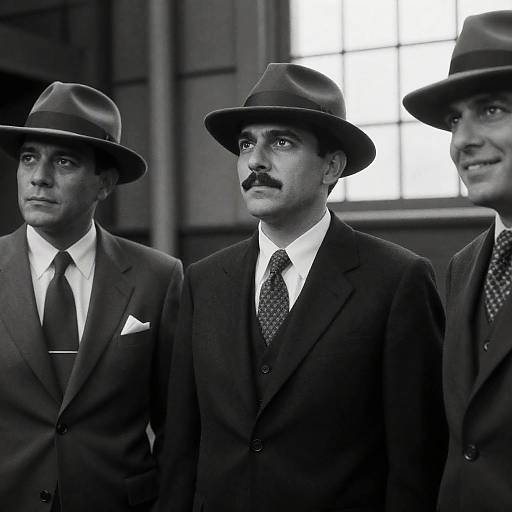 Three Men in Suits: A Timeless Portrait