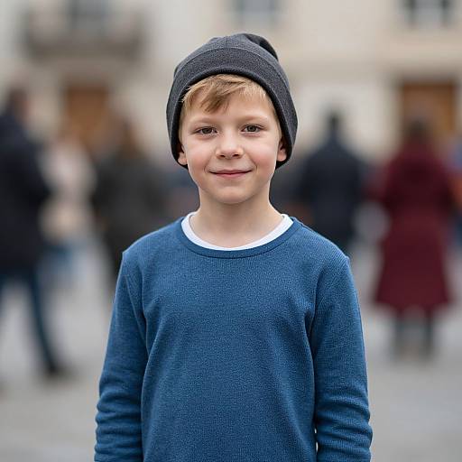 Blond Boy Balthasar Wise Man Portrait