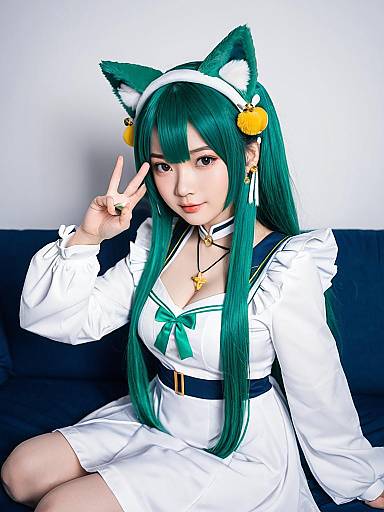 Cosplay photo of akashi (azur lane). Costume clothes