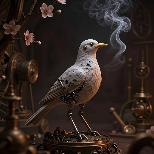 Elegant Opium Bird Robot