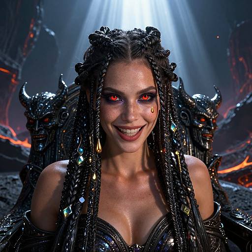 Celestial Soul Eater in Volcanic Hellscape