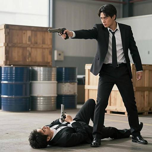 Confrontation in an Industrial Setting