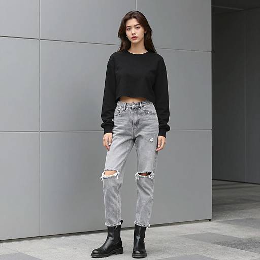 Contemporary Urban Fashion Portrait