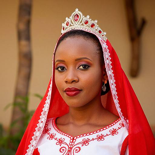 Sepedi Bride in Traditional Attire