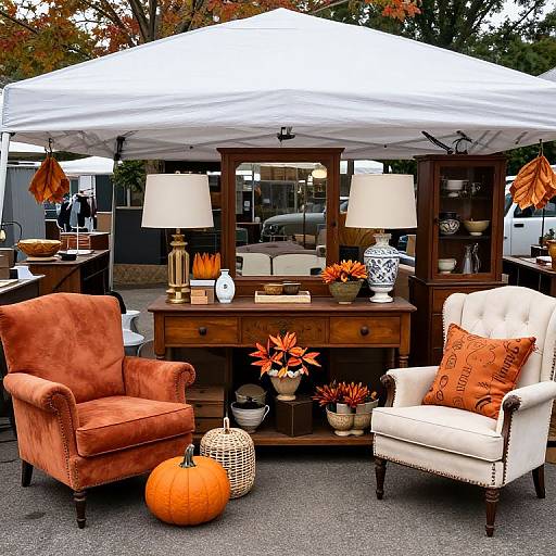 Vintage Fall Decor at Monticello Market
