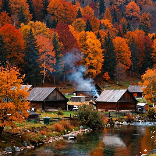Autumn in Ukraine's Carpathian Mountains