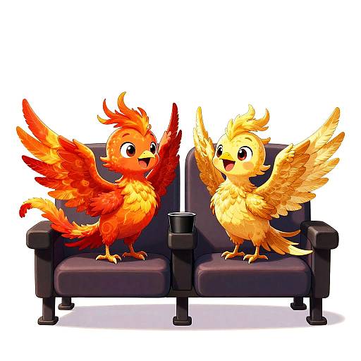 Elegant Phoenix Fairies at Theater