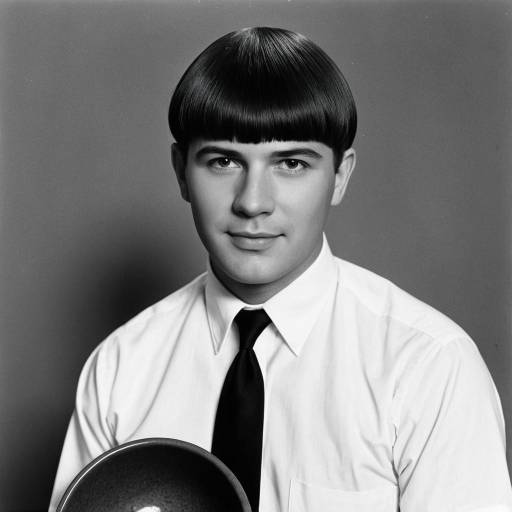 Moe Howard-Inspired Cosplay in 1930s Style