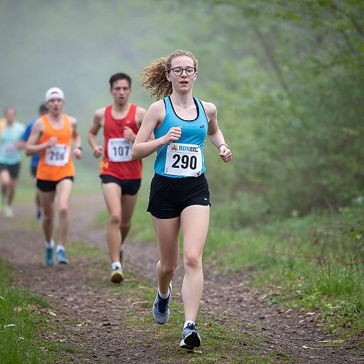 Morning 5K Forest Trail Race