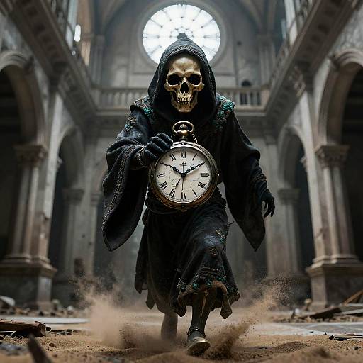 Chrono-Skull Wraith in Ruined Clocktower