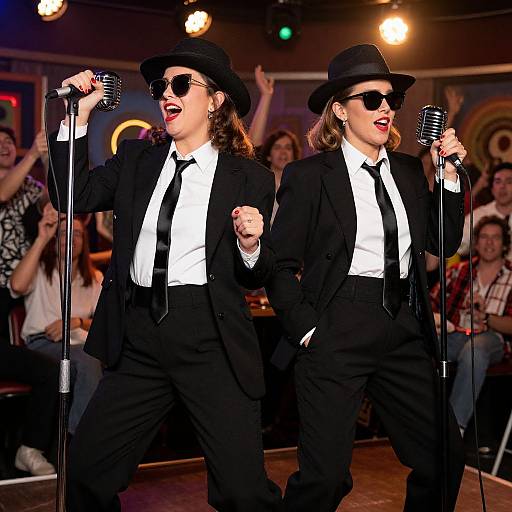 Female Blues Brothers Duo Performance