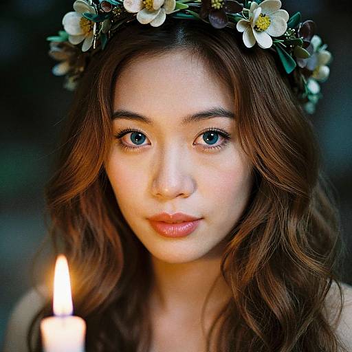 Enigmatic Melanesian Woman Portrait