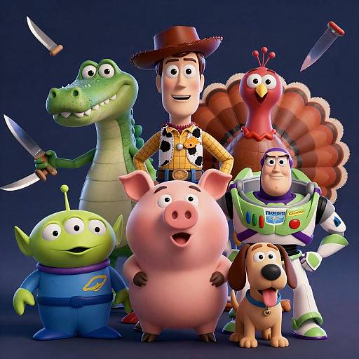 Chaos with Toy Story Characters Unleashed