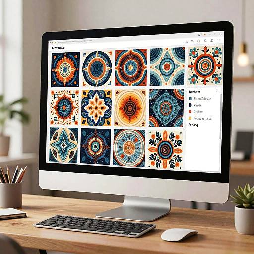 Creative AI Art Workspace Inspiration
