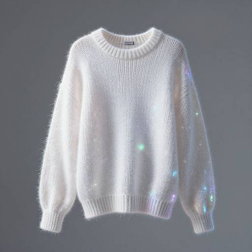 Ethereal Glowing Knitted Sweater