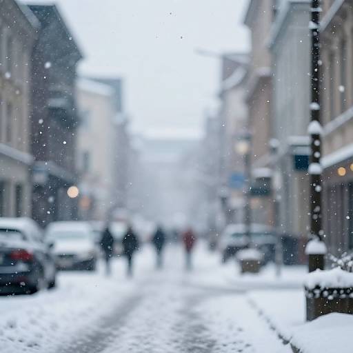 Winter Snowflakes and Lost Memories