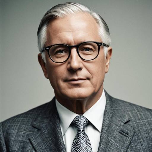 Distinguished Middle-Aged Man in Formal Suit