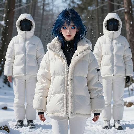 Oversized Shearling Puffer Winter Fashion