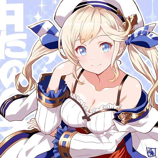 Illustration of Cucouroux (granblue fantasy), granblue fantasy in the style of Kairakuen umenoka