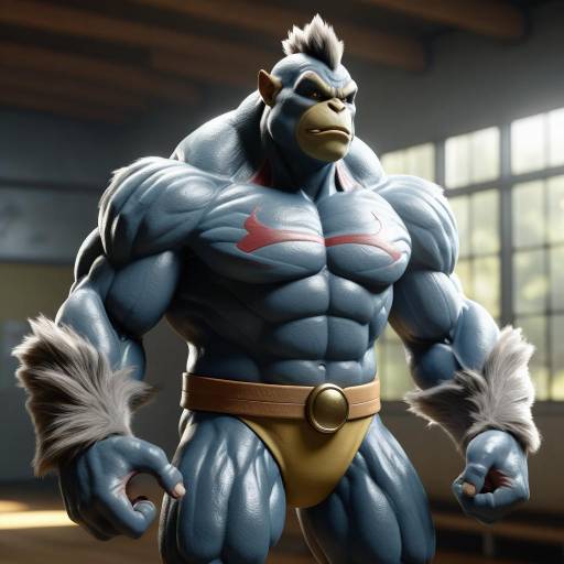 Cinematic 3D Render of Machamp Cinematic 3D Render of Machamp