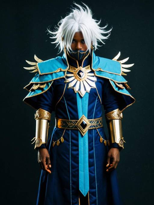 Realistic Man in Aura Michibane Cosplay