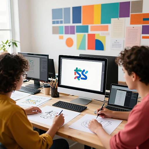 Creative Team Logo Design Studio