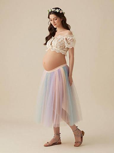 Ethereal Bohemian Maternity Fairy Fashion