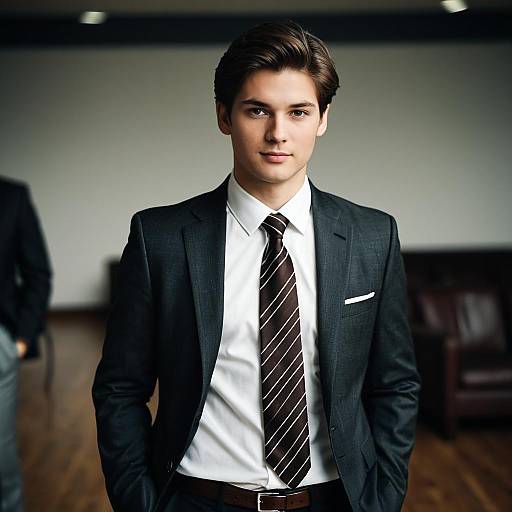 Realistic Formal Outfit for Men