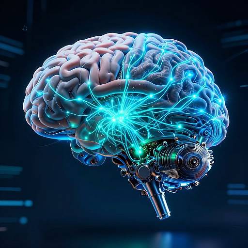 AI Brain and Car Engine Fusion