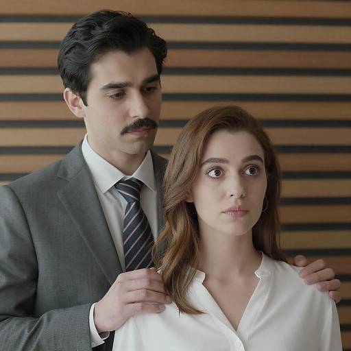 Intimate Portrait of a Couple Together