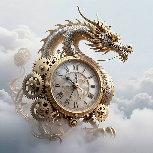 Clockwork Dragon in Dreamscape