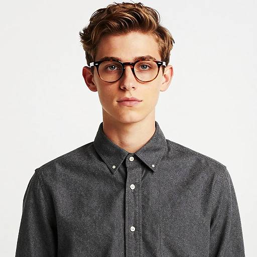 Professional Portrait of Non-Binary Model