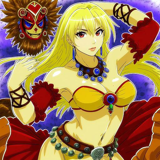 Illustration of Gypsy (ragnarok online), ragnarok online in the style of Oso (toolate)