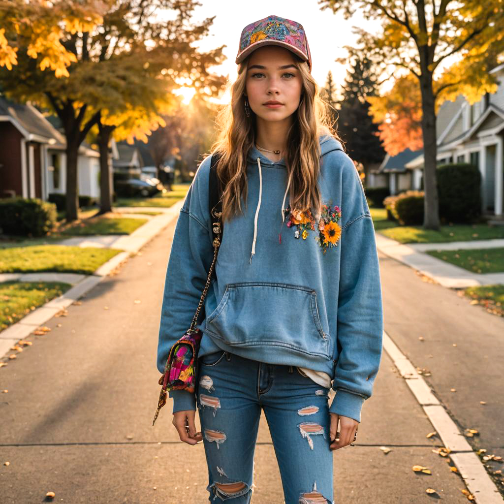 Boho-Chic Teen Fashion in Autumn